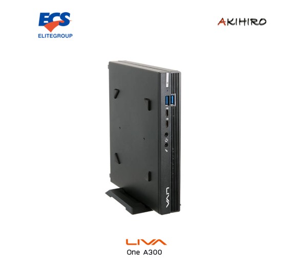 MINIPC BAREBONE (มินิพีซี) ECS LIVA One A300 (VGA/35W)