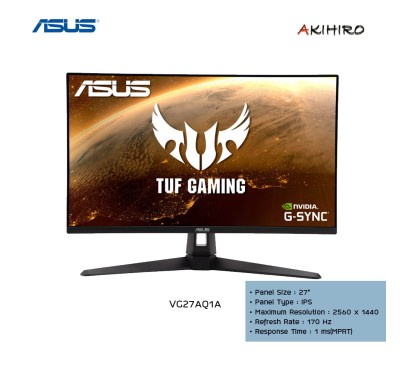 MONITOR (จอมอนิเตอร์) ASUS VG247Q1A - 23.8" VA 165Hz FREESYNC 3Y 3M