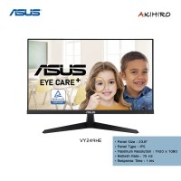MONITOR (จอมอนิเตอร์) ASUS VY249HE 23.8" IPS 75Hz FREESYNC 3Y 3M