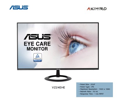 MONITOR (จอมอนิเตอร์) ASUS VZ24EHE - 23.8" IPS FREESYNC 3Y 3M