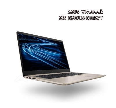 NOTEBOOK (โน้ตบุ๊ค) ASUS VIVOBOOK S510UN-BQ127T (GOLD) 2Y