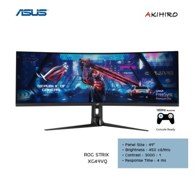 MONITOR (จอมอนิเตอร์) ASUS XG49VQ 49" VA 144Hz FREESYNC 2 HDR 3Y 3M